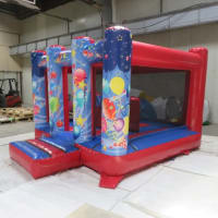 14 X 11 Blue Toddler Activity Bouncy Castle Party