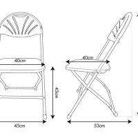 Adults 6ft Table And Chair Package