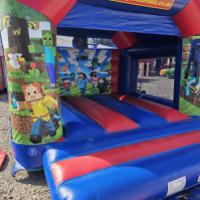 10ft X 12ft Minecraft Interchangeable Bouncy Castle