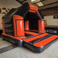 Orange And Black A Frame