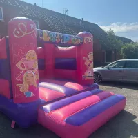 Barbie Theme Bouncy Castle