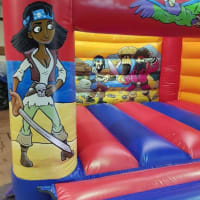 12ft X 12ft Pirate Indoor H Frame Bouncy Castle