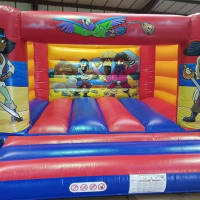 12ft X 12ft Pirate Indoor H Frame Bouncy Castle