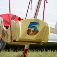 Vintage Swing Boats Fairground Ride