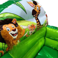 Jungle Green And Orange Air Jungle Ball Pond