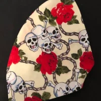 Skulls And Roses Mask