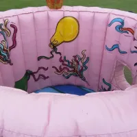 10ft X 10ft Birthday Cake Bouncy Castle