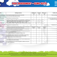 A4 Risk Assessments - Design Work Only - Not Printed