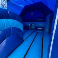 Multi Blue Front Slide