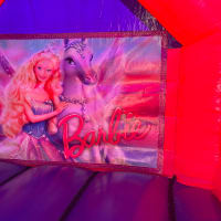 Pink And Purple Combo Castle - Barbie Theme