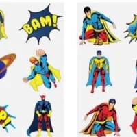 4cm Temporary Tattoos