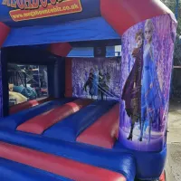 12ft X 12ft Frozen Themed Bouncy Castle