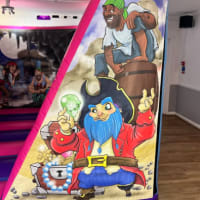 12ft X 12ft Low Height Pirates And Treasure Bouncy Castle