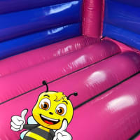 Pink And Yellow Party Castle