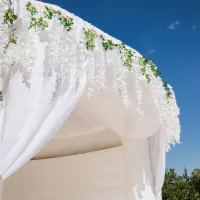 White Wedding Bouncy Castle