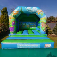 Dinosaur Bouncy Castle 13x13