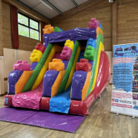 Lego 3d Inflatable Slide