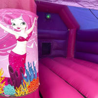 Mermaid Disco Bouncy Castle Hire