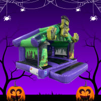 Halloween Monster 3d Bouncy Castle