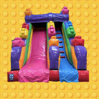 Lego 3d Inflatable Slide