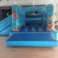 2z Blue Under The Sea Combo Bouncy Castle