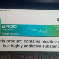 The Classic Menthol Ivg 2400 Puffs Disposable Vape