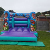 Aqua Pups H Bouncy Castle