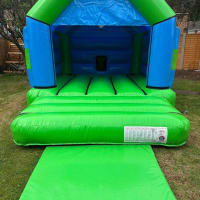 Plain Castle Green And Blue - Themeable