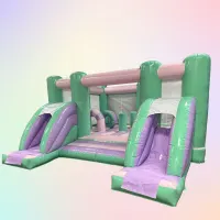 Pastel Double Slide Activity Bouncer