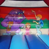 12ft X12ft Dinosaur Bouncy Castle