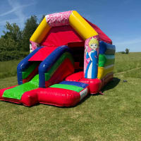 Princess Themed Multicoloured Bounce And Slide