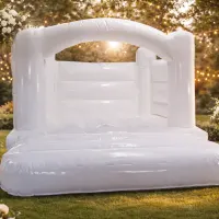 White Bouncy Castle