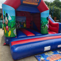 15ft X 15ft Mickey Mouse Themed Bouncy Castle