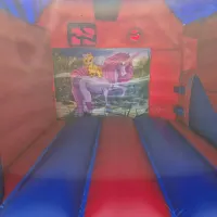 15ft X 15ft Unicorn Themed Bouncy Castle