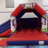 Red And Blue With Slide Velcro 15 X 17ft