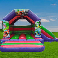 Purple Themed Side Slide - Cars