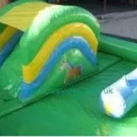 Play Zone Farm Yard Inflatable Outdoor Hire