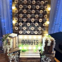 Donut Wall Hire Doughnut Wall Rustic