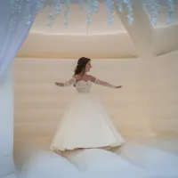 White Wedding Bouncy Castle