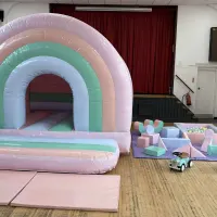 Pastel Castle And Soft Play