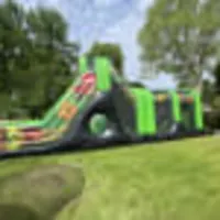 52ft 2-part Toxic Themed Obstacle Course