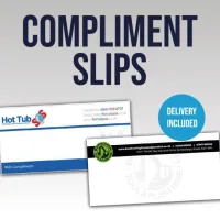 Compliment Slips 120gsm Dl Size