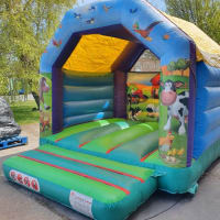 10ft X 10ft Farmyard Themed Bouncy Castle