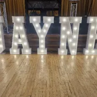 Light Up Letters Hire