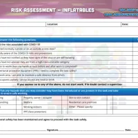 A4 Risk Assessments - Design Work Only - Not Printed