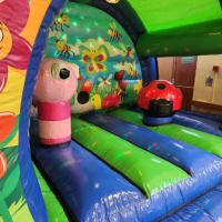 Hungry Caterpiller  Disco Activity Bouncy Castle