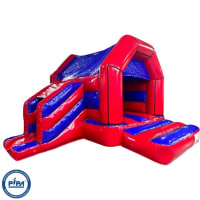 Red And Blue Side Slide Combi 15ft X 16ft