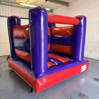Red And Purple Bouncy Castle