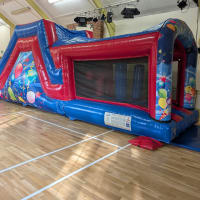 27ft Red And Blue Party Fun Run