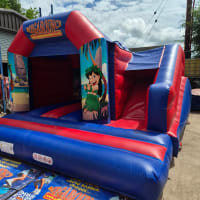 15ft X 15ft Lilo And Stitch Themed Bouncy Castle
